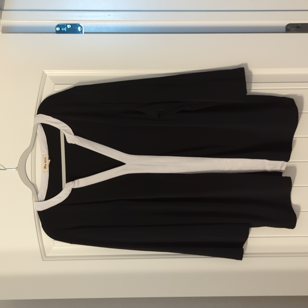 Dressy black blouse
